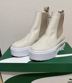 PUMA チェルシー 厚底 ショートブーツ 22.5㎝