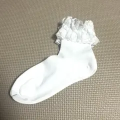 入学式にオススメ♡ チュチュアンナ　キッズソックス　19-21 白　レース