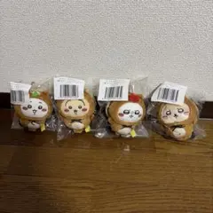 ちいかわ たぬきだもんくじ ぜったいたぬきなマスコット 4種