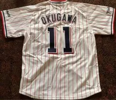 ヤクルトスワローズ 奥川恭伸レプリカユニフォーム ビジター 2021優勝ワッペン レプリカユニホーム（ビジター）29小川 | 東京ヤクルトスワローズ