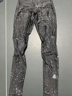 Reebok スプラッター柄 レギンス L