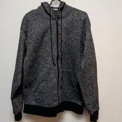 グレー フリース ジップアップパーカー Mサイズ♥男女兼用♥