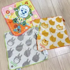 キャラクターループタオル 3枚セット