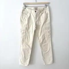 ☆BANANA REPUBLIC☆コーデュロイ カーゴパンツ 27 ホワイト
