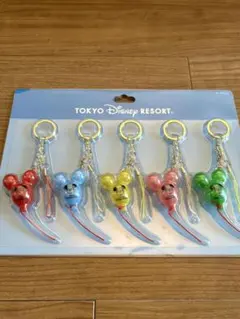 TOKYO DISNEY RESORT ミッキーマウス キーホルダー 5個セット