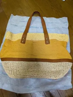 Samantha Thavasa Deluxe かごバッグ トートバッグのサムネイル