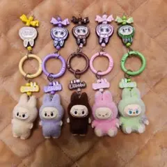 Labubu アクリルキーホルダーセット