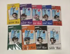 9点セット アクキー お出かけ Snow Man 全種類コンプリートセット