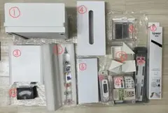 美品13点】tower キッチン家電下ラック他/山崎実業6点、ニトリ3点etc