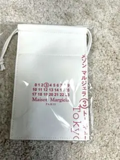 【非売品】Maison Margiela ホワイト レザー ポーチ
