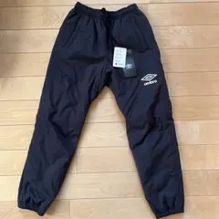 【新品タグ付き】umbro ジャージパンツ UAA4120JP ブラック 130