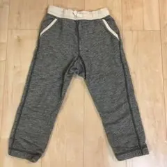 baby gapのグレーメランジのスウェットジョガーパンツ100