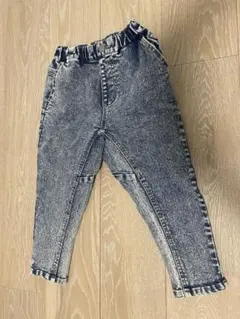 美品 ブランシェス デニム ロングパンツ 110