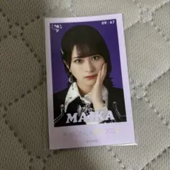 佐々木舞香 ミニフォト イコノイジョイ2024 呪って呪って