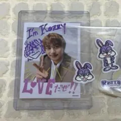 Aぇ！group Runway グッズ ぷくぷくシール ミニフォト 小島健