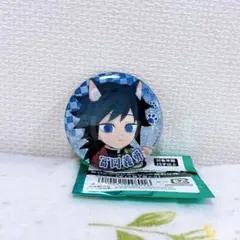 鬼滅の刃　ナンジャタウン　缶バッジ 特別任務 グリッター 冨岡義勇