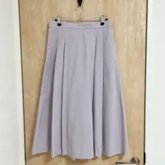 UNIQLO ユニクロ フレアスカート ラベンダー 薄紫