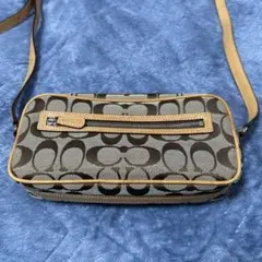 コーチ ショルダーバッグ ブラウン/ベージュ