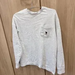 U.S. POLO ASSN./ユーエスポロアッスン 胸刺繍ロングTシャツ