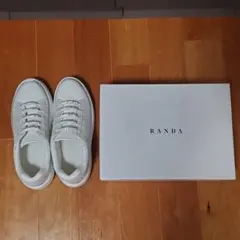 RANDA　ビジューパーツグリッタースニーカー