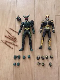 S.H.Figuarts 仮面ライダー フィギュア 2体セット 交換用パーツ付き