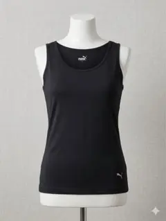 PUMA 黒 タンクトップ LL