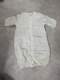 PUPPAPUPO 2way ロンパース 白 ☆退院着にも☆