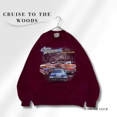 Cruise to the Woods スウェット XL 両面プリントのサムネイル