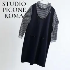 41美品 STUDIO PICONE ROMA ニット　アンサンブル 41美品 STUDIO PICONE ROMA ニット アンサンブル - メルカリ