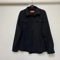 Wrangler フリースシャツ ブラックのサムネイル