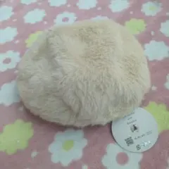 【新品・タグ付き】daaco ベレー帽 ファー ベージュ 秋冬