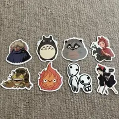 ジブリ ステッカー シール 8枚セット 新品未使用