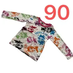 ヒステリックミニ　ヒスミニ　ロンT 総柄　90