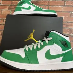 ★NIKE Jordan1 MID /lucky Green 28.0cm★