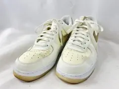 ヒ*ン様 Nike エアフォース 1 '07 LV8 スニーカ ホワイト カーキ