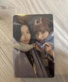 LE SSERAFIM サクラ＆カズハ マフラー特典トレカ popup