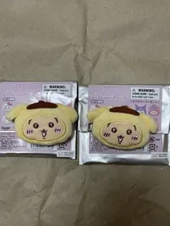 ちいかわ×サンリオコラボシークレットヘアクリップうさぎ ポムポムプリン2点セット