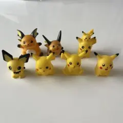 ポケモン 指人形 ピカチュウ ライチュウ クリア版 ピチュー セット売り