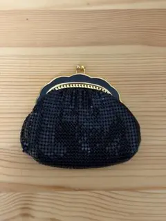 【未使用】Glomesh グロメッシュ がま口 小銭入れ ブラック