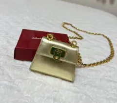 Salvatore Ferragamo ミニショルダーバッグ ゴールドのサムネイル