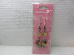 ディズニーリゾート ペアストラップ ミッキー ミニー ハート型　デザイン