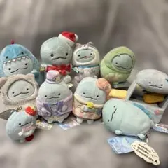 すみっコぐらし　あつめて　ぬいぐるみ　シーン　ぶらさげ　とかげ　まとめ売り