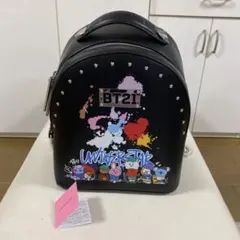 サマンサベガ　 BT21 コラボ リュック ブラック 黒