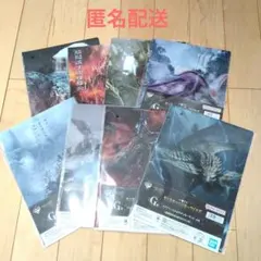 モンスターハンターワイルズ　一番くじ　G賞　クリアファイル&ステッカー