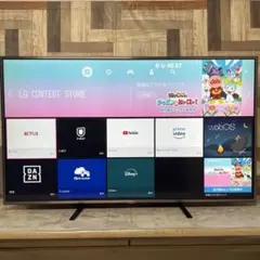 【完動品】LG エルジー 55UH6500 テレビ 映像の魅力をなお深くまで。日々のテレビにふさわしい高性能