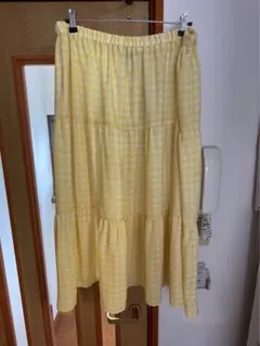 asosのギンガムチェックスカート