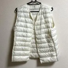 ユニクロ ウルトラライトダウンコンパクトベスト ホワイト