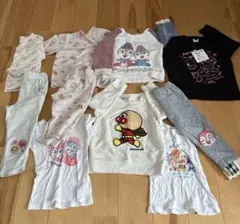 【90.95サイズ女の子】アンパンマン子供服9点セット