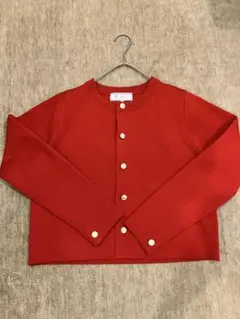 ROPÉ PICNIC レッドカーディガン 38