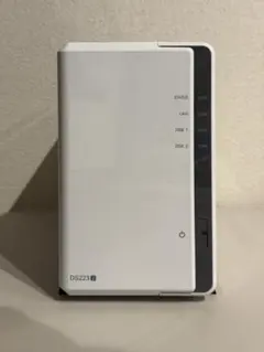 Synology DS223j NAS 本体 + 電源アダプター
